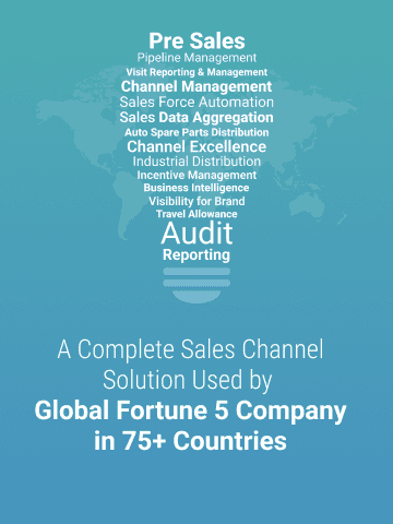 A Complete Sales Channel Solution Used by Global Fortune 5 Company in 75+ Countries.